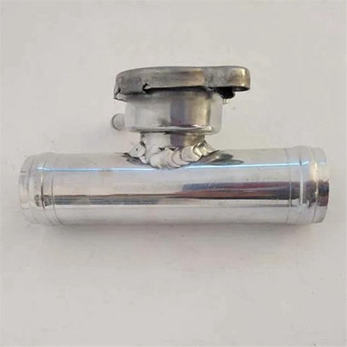 Intercooler-aansluitmof 38 mm aluminium inline 2