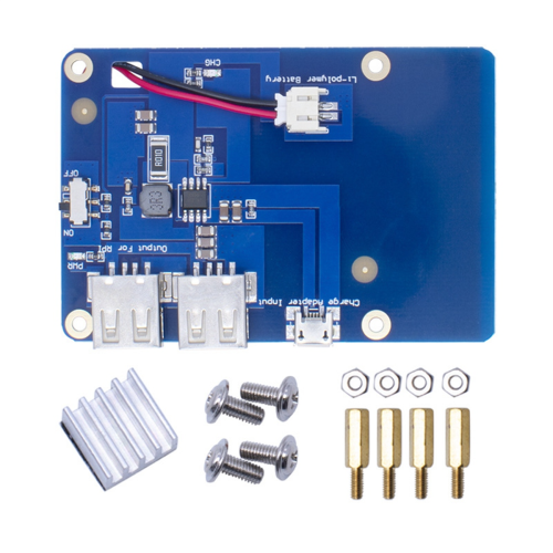 Lithium-Batterie-Erweiterungsplatine, Dual-USB-Stromversorgung 1