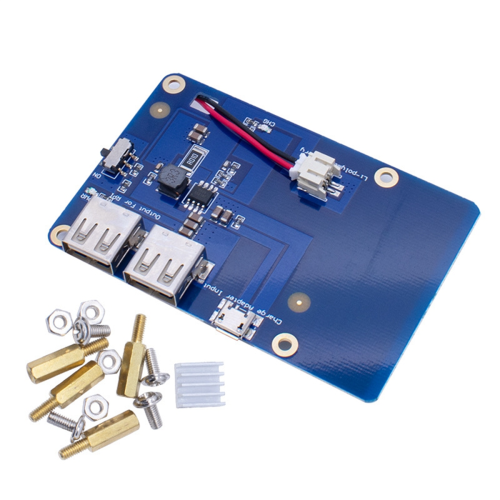 Lithium-Batterie-Erweiterungsplatine, Dual-USB-Stromversorgung 2