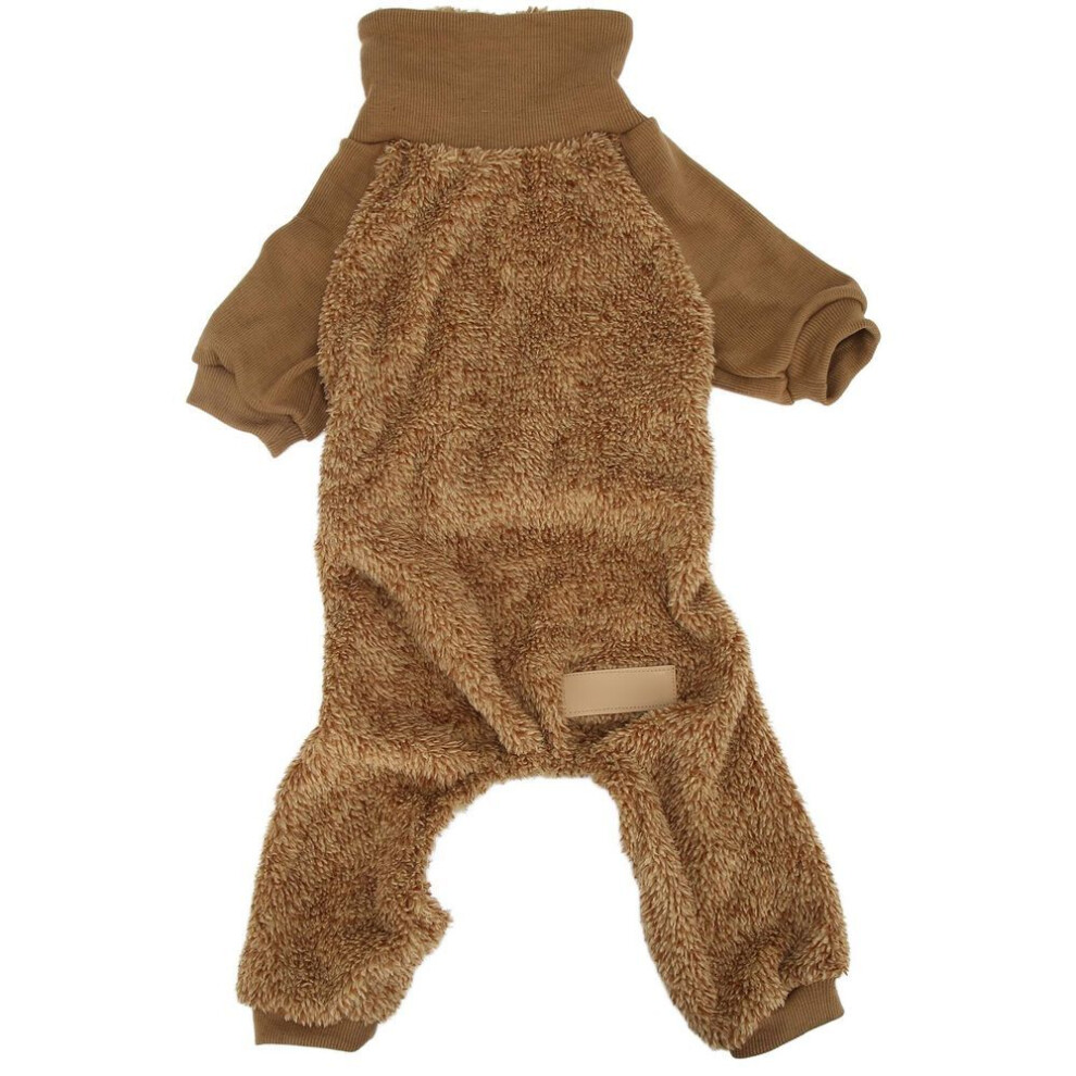 Winter Dog Clothes Puppy Sweaters High Neck Warm Pet Cold Weather Clothing For Dogs Catss