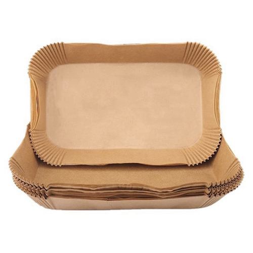 Papier spécial rectangulaire pour doublure de friteuse à air Doub 1