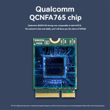 QCNFA765 WIFI 6E Wireless Network Card 2.4G/5G/6G