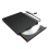 Grabadora de CD/DVD externa multifuncional negra 1
