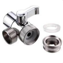 Switch Faucet Adapter Kitchen Sink Splitter Diverter -valve Water Tap Connector