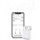 Pro 5 Bluetooth Headphones Compatible with iPhone and Android, Wireless Bluetooth Earphones, Compact and Exquisite, Carrying Cables, White 2