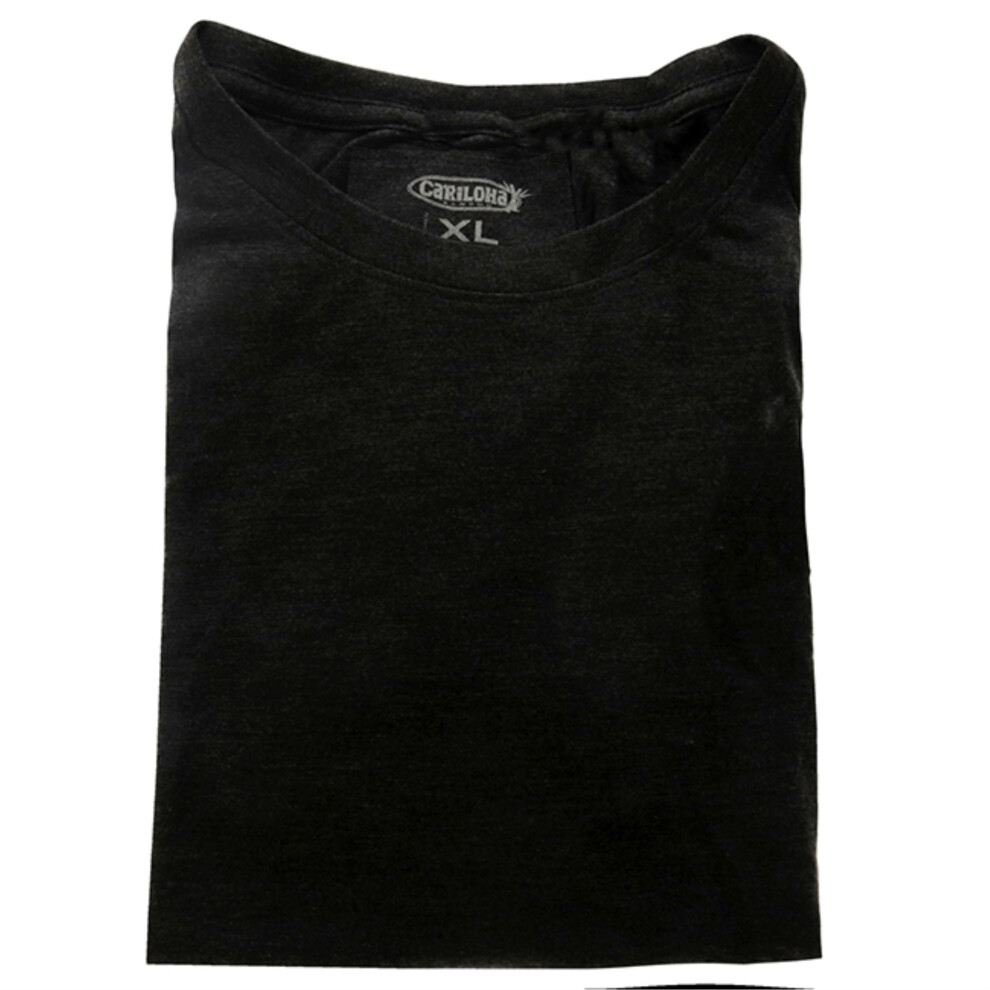 Tee Crew Bamboo - Heather A Carbone Di Cariloha Per Donne - T -Shirt Da 1 Pc (Xl)