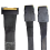 Câble MClO X8 MCIO 8i (74P) vers double SFF-8087 PCIE5. 7
