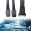 Câble MClO X8 MCIO 8i (74P) vers double SFF-8087 PCIE5. 6