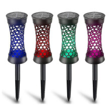Garden Solar Outdoor Lights, Changing Solar Lights Pathway Lights,waterproof Solar Powered Path Ligh