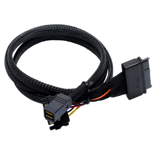 Μίνι SAS SFF8643 U.2 σε καλώδιο τροφοδοσίας 8639+15PIN NVM