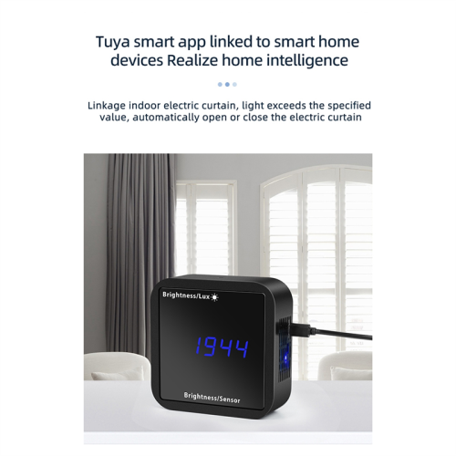 Tuya WIFI Lichtsensor Helligkeitsdetektor mit Te 2