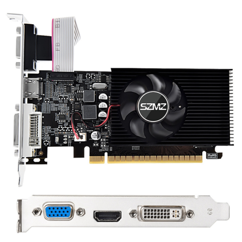 Scheda grafica GT730 4GB DDR3 128Bit con raffreddamento 2