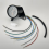 Cafe Racer Retro Motorfiets Aangepaste Meter LED Ind 5