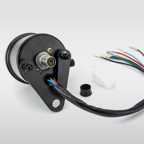 Cafe Racer Retro Motorfiets Aangepaste Meter LED Ind 2