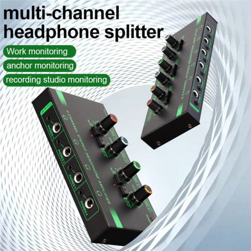 Interf. audio amplificatore per cuffie stereo a 6 canali 2