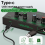 Interf. audio amplificatore per cuffie stereo a 6 canali 4