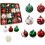 42 Stück Weihnachtskugel-Ornamente, bruchsichere Christbaumkugel 2