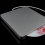Unidade de DVD externa USB 2.0 portátil CD +/-RW Burne 4