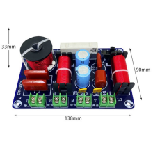 3-weg frequentiedeler Hi-Fi crossover audiofiel