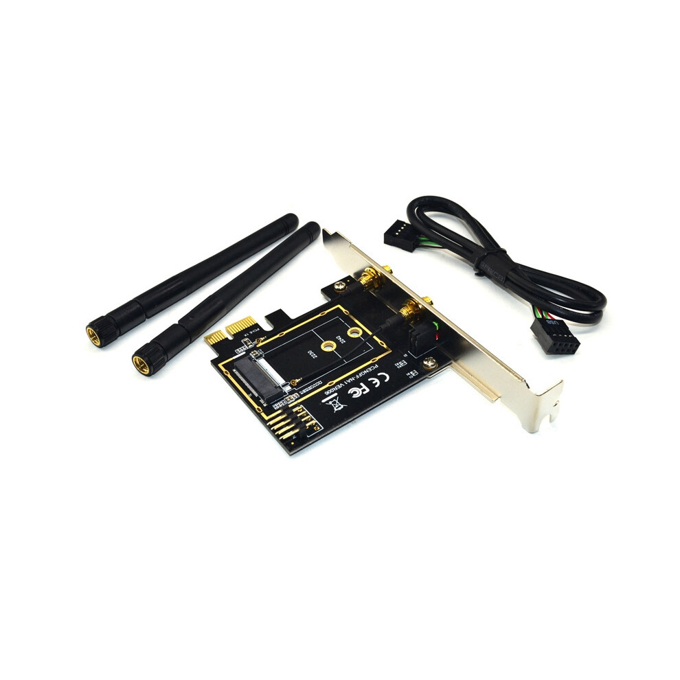 Photos - Wi-Fi Adapter M.2 Wifi Adapter M2 Ngff Key A-E to Mini Pci Expre