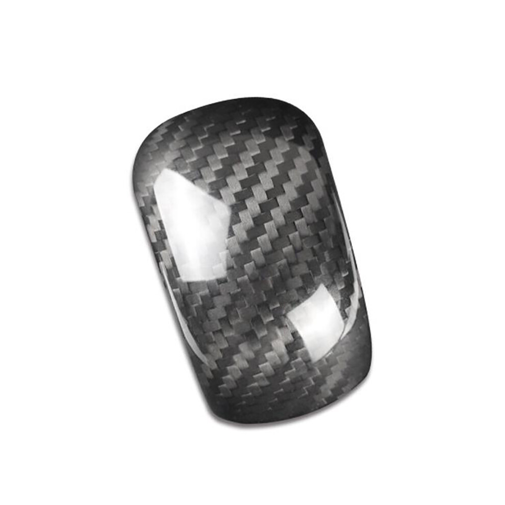 Car Carbon Fiber Gear Shift Knob Head Cover Sticke Light 4851577014374