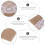 75Pcs Burlap Lace Cutlery Pouch Rustic Wedding Tab 9