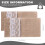 75Pcs Burlap Lace Cutlery Pouch Rustic Wedding Tab 8