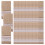 75Pcs Burlap Lace Cutlery Pouch Rustic Wedding Tab 1