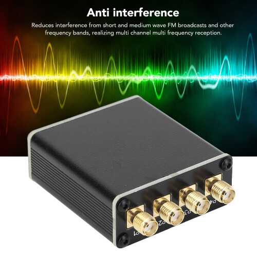 Passive Bandpass LC Filter 4-in-1 for Radio Receiver, Metal 2