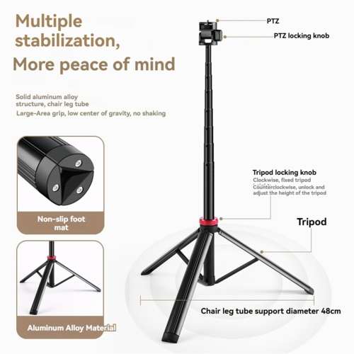 Extendable Tripod Portable Adjustable Light Stand 2