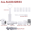 Accessorio per pasta 6 in 1 per planetaria Pres Maker 11
