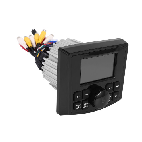 Rádio Marítimo MP5 Estéreo para Barco com Display de 3 Polegadas e Mídia V 2