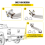 Passenger Side Bolt on Up-Pipe Exhaust Pipe / Mani 6