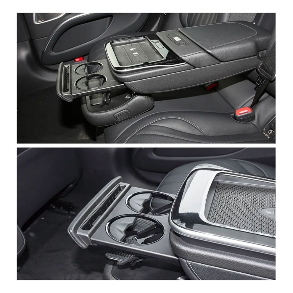 Car Center Console Insert Drinks Cup Holder For Eq Black 4851577030213