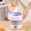 EU PLUG,Folding Dishwasher Household Small Mini Tu 10