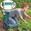 2-in-1-Gartenkniebank und -sitz, Klappsitz mit EVA 5