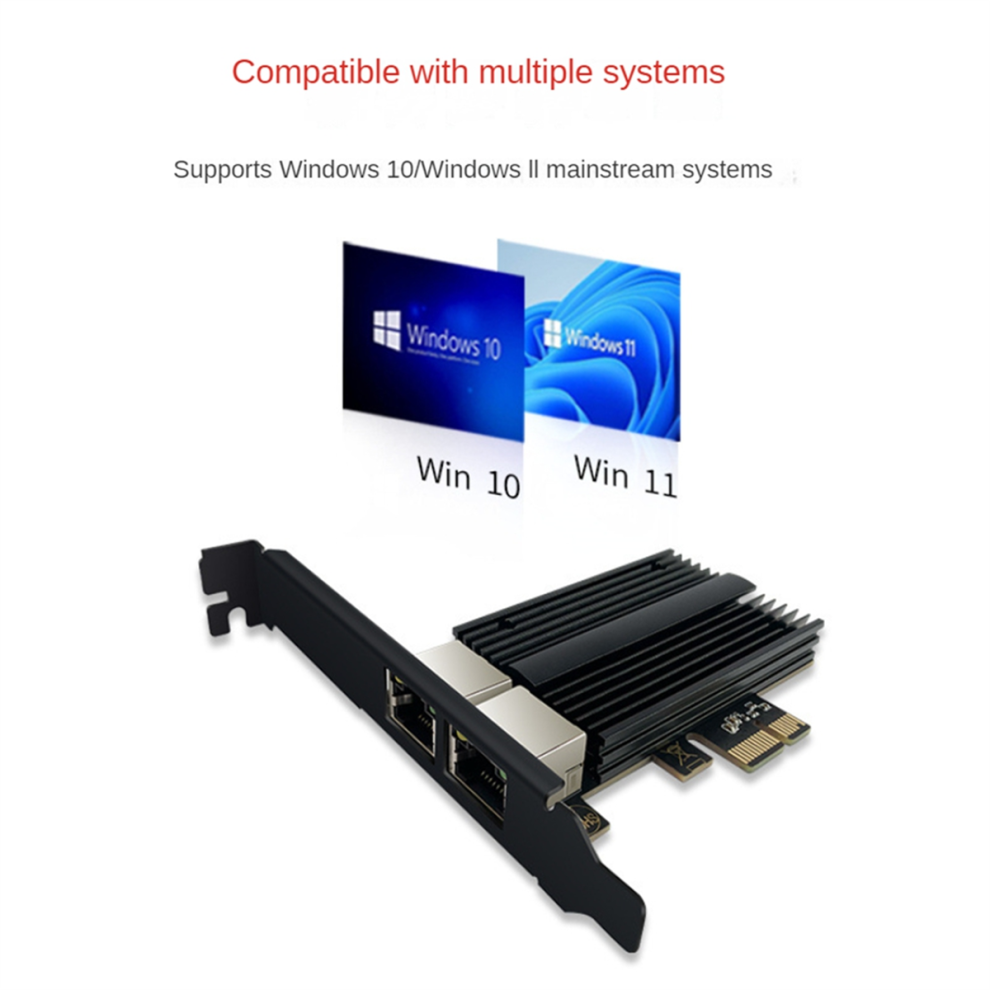 2500Mbps Pcie To Rj45 I226-V Network Card 2.5G Gig 4851577046016