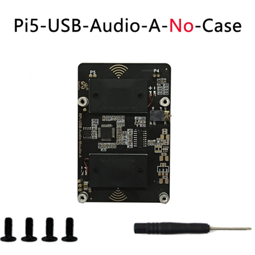 Module de carte son audio USB HAT pour 5 avec écouteurs 2