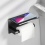 Toilet Paper Holder, Matte Black Holder Wall Mount 8