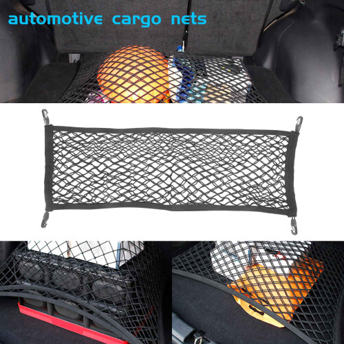 Red de carga trasera de coche de doble capa de alta elasticidad para S 2