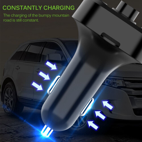 Bluetooth Car FM Transmitter MP3 Player Hands free 2