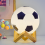 Football Night Light USB LED Circular Solid Wood G 9