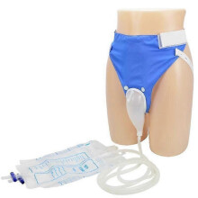 Portable urinal with catheter 1000ml 2000ml male elderly incontinence bedridden patients