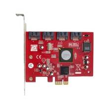 Προσαρμογέας κάρτας PCI-E X1 σε 4 θύρες 3.0 με Silicon I
