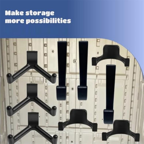 9Pcs Storage Shed Tool Hooks,for & Sheds,J/V Shape 2