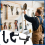9Pcs Storage Shed Tool Hooks,for & Sheds,J/V Shape 5