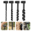 Outdoor Auger Drill Bits Camping BushcraftManual H 1
