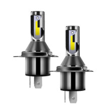 TXVSO8 H4 LED Headlight Bulbs 26000LM Per Set 6000K White for High and Low Beam Hi/Lo Plug and Play