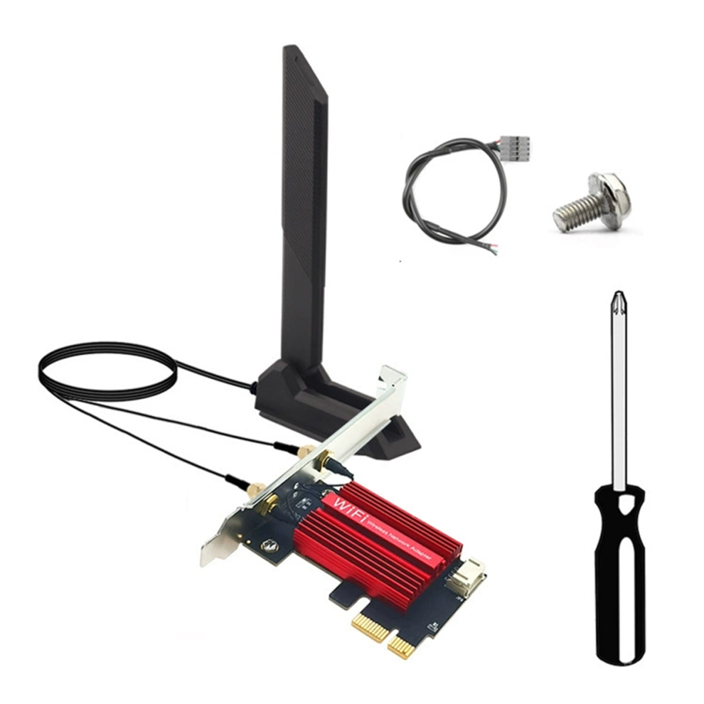 Photos - Other for Computer WiFi 7 MT7925 PCI-E Adapter Card Kit Tri Band 2.4G