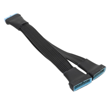 USB 3.0 Buchse auf Stecker 19/20 Pin 2 Port Splitter C